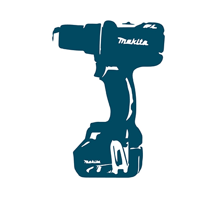 MILWAUKEE, MAKITA, PERLES orodje MAKITA Akumulatorsko orodje Vrtalniki vijačniki MAKITA AKU VRTALNIK-VIJAČNIK 18V, 13m DDF489RTJ 