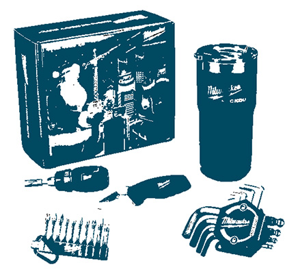 MILWAUKEE, MAKITA, PERLES orodje MILWAUKEE Pribor Razno MILWAUKEE SET NATIČNI KLJUČI IMPACT 4932493396 